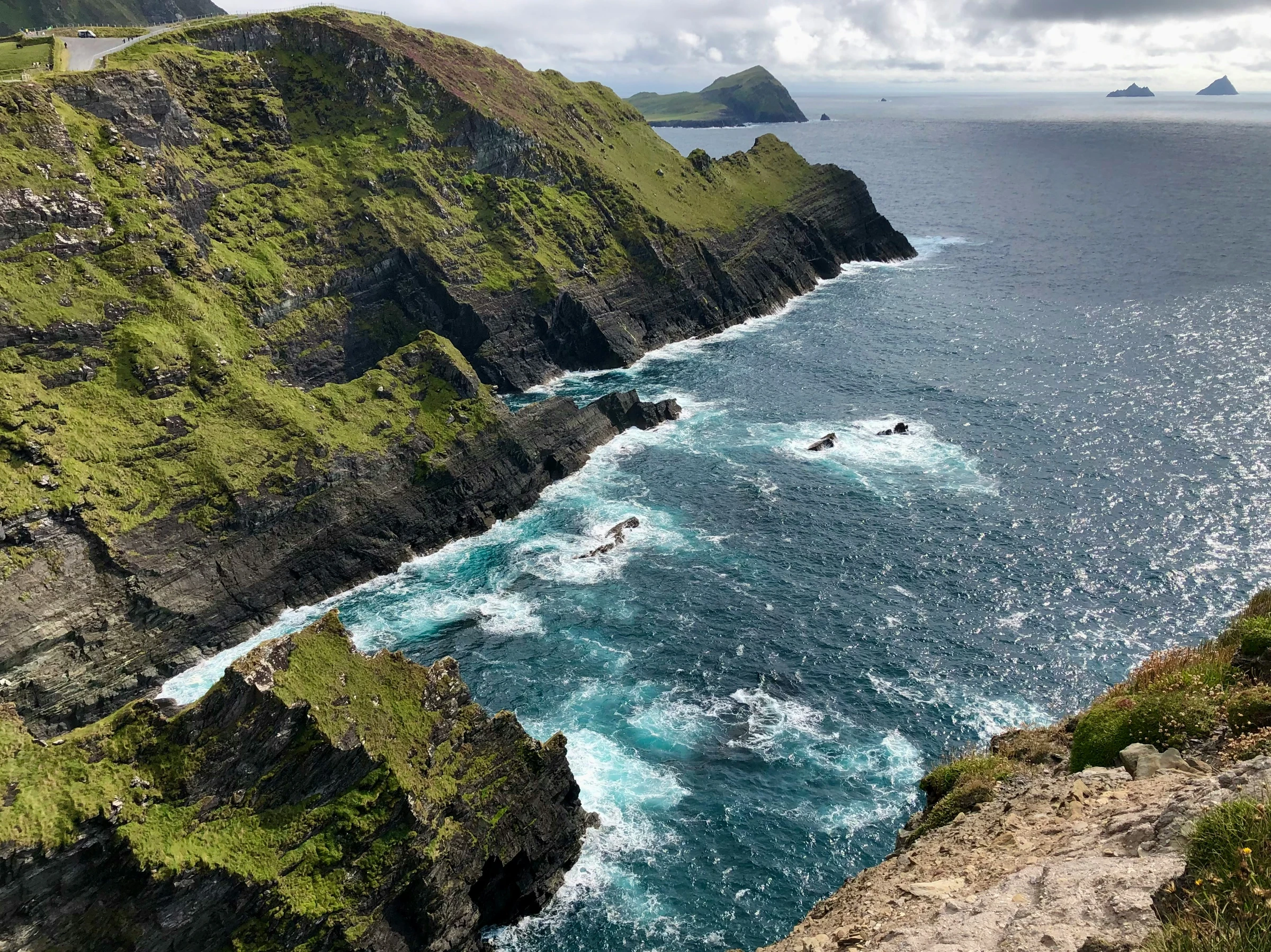Dramatic Irish coastline