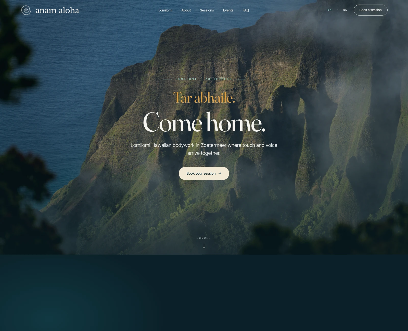 anam aloha: homepage
